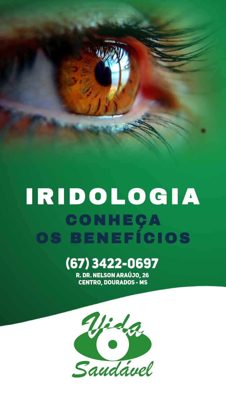 Iridologia - Análise da íris dos olhos